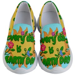 Earth Day Kid s Lightweight Slip Ons by Valentinaart