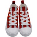 England flag Kid s Mid-Top Canvas Sneakers View1