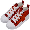 England flag Kid s Mid-Top Canvas Sneakers View2