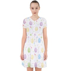 Easter Pattern Adorable In Chiffon Dress by Valentinaart