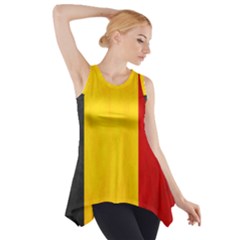 Belgium Flag Side Drop Tank Tunic by Valentinaart