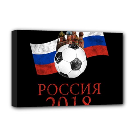 Russia Football World Cup Deluxe Canvas 18  X 12   by Valentinaart