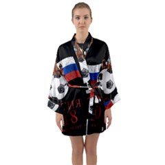 Russia Football World Cup Long Sleeve Kimono Robe by Valentinaart