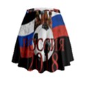 Russia Football World Cup Mini Flare Skirt View2