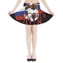 Russia Football World Cup Mini Flare Skirt View3