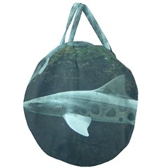 Leopard Shark Giant Round Zipper Tote by trendistuff