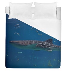 Whale Shark 1 Duvet Cover (queen Size) by trendistuff