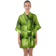 Apples 4 Quarter Sleeve Kimono Robe by trendistuff