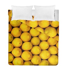 Lemons 2 Duvet Cover Double Side (full/ Double Size) by trendistuff