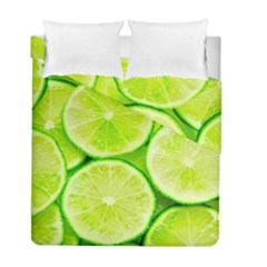 Limes 3 Duvet Cover Double Side (full/ Double Size) by trendistuff