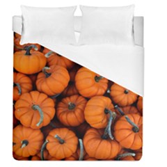 Pumpkins 2 Duvet Cover (queen Size) by trendistuff