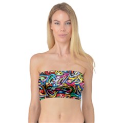 Artwork By Patrick-colorful-8 Bandeau Top by ArtworkByPatrick