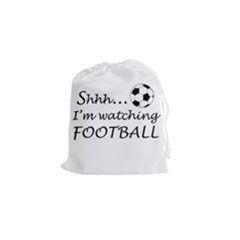 Football Fan  Drawstring Pouches (small)  by Valentinaart