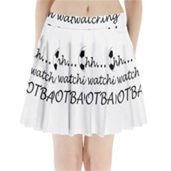 Football Fan  Pleated Mini Skirt by Valentinaart