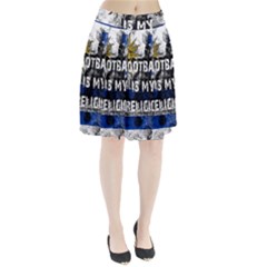 Football Is My Religion Pleated Skirt by Valentinaart