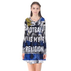 Football Is My Religion Flare Dress by Valentinaart