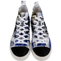 Football is my religion Men s Mid-Top Canvas Sneakers View1