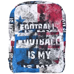 Football Is My Religion Full Print Backpack by Valentinaart