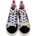 Football is my religion Men s Mid-Top Canvas Sneakers View1