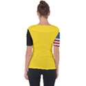 Gadsden Flag Don t tread on me Short Sleeve Top View2