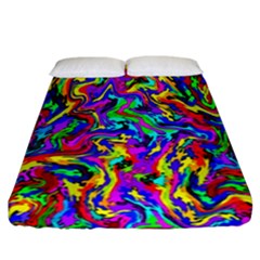 Artwork By Patrick-colorful-18 Fitted Sheet (california King Size) by ArtworkByPatrick