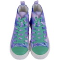 Abstract Graphic Design Background Women s Mid-Top Canvas Sneakers View1