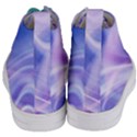 Abstract Graphic Design Background Women s Mid-Top Canvas Sneakers View4