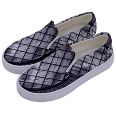 Architecture Roof Structure Modern Kids  Canvas Slip Ons by Sapixe