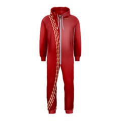 Cricket Ball Hooded Jumpsuit (kids) by Sapixe