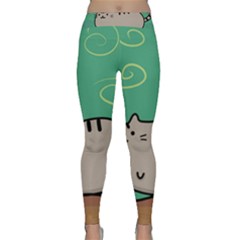 Fat Cat Classic Yoga Leggings by Sapixe