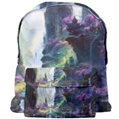 Fantastic World Fantasy Painting Giant Full Print Backpack by Sapixe