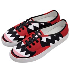 Funny Angry Women s Classic Low Top Sneakers by Sapixe