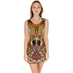 Hail Fine Art Print Bodycon Dress by Sapixe