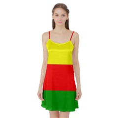 Kurdistan Kurd Kurds Kurdish Flag Satin Night Slip by Sapixe