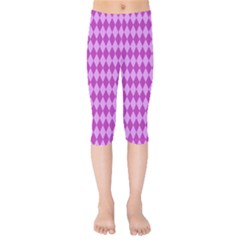 Pink Jess Kids  Capri Leggings  by jumpercat