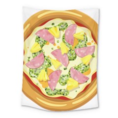 Pizza Clip Art Medium Tapestry by Sapixe