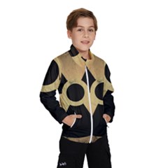 Radioactive Warning Signs Hazard Wind Breaker (kids) by Sapixe