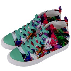 Way In A Tiland Women s Mid-top Canvas Sneakers by bestdesignintheworld