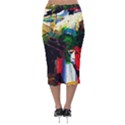 Catalina Island Not So Far 6 Velvet Midi Pencil Skirt View2