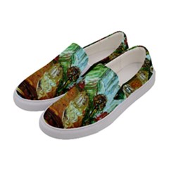 Dscf3179 - Royal Marine And Stone Lions Women s Canvas Slip Ons by bestdesignintheworld