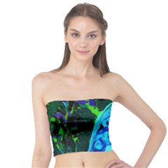 Dscf1604 - Lady In Blue Kimono Tube Top by bestdesignintheworld