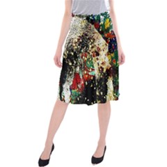 Wet Kiss 2 Midi Beach Skirt by bestdesignintheworld