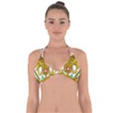 Traditional Thai Style Painting Halter Neck Bikini Top View1