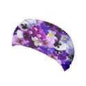 Graphic Background Pansy Easter Yoga Headband View1