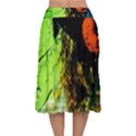 I Wonder Velvet Flared Midi Skirt View2