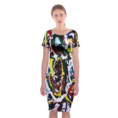 Inposing Butterfly 1 Classic Short Sleeve Midi Dress by bestdesignintheworld