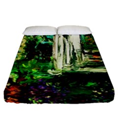 Gatchina Park 3 Fitted Sheet (queen Size) by bestdesignintheworld