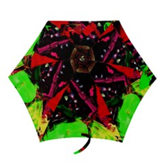 Spooky Attick 8 Mini Folding Umbrellas by bestdesignintheworld