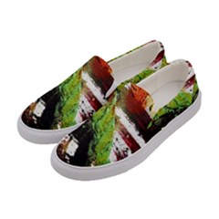 Collosium   Swards And Helmets 3 Women s Canvas Slip Ons by bestdesignintheworld