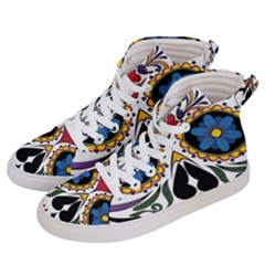 Cranium Sugar Skull Women s Hi-top Skate Sneakers by StarvingArtisan